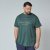 North Latitude T-Shirt Grün/Khaki - Herren-T-shirts - Herren-T-Shirts in großen Größen