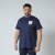 North Latitude T-Shirt With Print Navyblau - Herren-T-shirts - Herren-T-Shirts in großen Größen