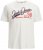 Jack & Jones Elogo T-Shirt White - Herren-T-shirts - Herren-T-Shirts in großen Größen