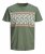 Jack & Jones Sunnys Tee Sea Spray - Herren-T-shirts - Herren-T-Shirts in großen Größen