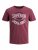 Jack & Jones JJELOGO TEE Hawthorn Rose - Herren-T-shirts - Herren-T-Shirts in großen Größen