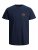 Jack & Jones JJESHARK TEE Navy - Herren-T-shirts - Herren-T-Shirts in großen Größen