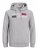 Jack & Jones CORP LOGO Hoodie Light Gray - Herren-sweater und -hoodies - Herren-Sweater und -Hoodies in großen Größen