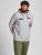 Jack & Jones CORP LOGO Hoodie Light Gray - Herren-sweater und -hoodies - Herren-Sweater und -Hoodies in großen Größen