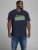 Jack & Jones JCOBOOSTER TEE Navy - Herren-T-shirts - Herren-T-Shirts in großen Größen