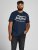 Jack & Jones JPRBLUBOOSTER TEE Navy - Herren-T-shirts - Herren-T-Shirts in großen Größen