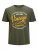 Jack & Jones JPRBLUBOOSTER TEE Khaki - Herren-T-shirts - Herren-T-Shirts in großen Größen