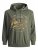 Jack & Jones JPRBLUBOOSTER SWEAT Hoodie Khaki - Herren-sweater und -hoodies - Herren-Sweater und -Hoodies in großen Größen