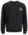 Jack & Jones JCOFILO Crew Neck Sweater with Back Print Black - Herren-sweater und -hoodies - Herren-Sweater und -Hoodies in großen Größen