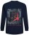 Jack & Jones JCOFILO Crew Neck Sweater with Back Print Navy Blazer - Herren-sweater und -hoodies - Herren-Sweater und -Hoodies in großen Größen