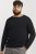 Jack & Jones HILL Knitted Sweater Black - Herren-sweater und -hoodies - Herren-Sweater und -Hoodies in großen Größen