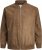 Jack & Jones ROCKY Faux Suede Bomber Jacket Brown - Herren jacken - Herren Jacken in großen Größen