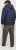 Jack & Jones SPRINT Red Stitches Quilted Hooded Jacket Navy Blazer - Herren jacken - Herren Jacken in großen Größen