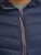 Jack & Jones SPRINT Red Stitches Quilted Hooded Jacket Navy Blazer - Herren jacken - Herren Jacken in großen Größen