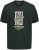 Jack & Jones XMAS Christmas Skull T-Shirt Dark Slate Grey - Herren-T-shirts - Herren-T-Shirts in großen Größen