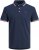 Jack & Jones PAULOS Short Sleeve Polo Navy Blazer - Polo-shirts für herren - Polo-Shirts für Herren in großen Größen