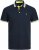 Jack & Jones PAULOS Short Sleeve Polo Dark Navy/NEON - Polo-shirts für herren - Polo-Shirts für Herren in großen Größen