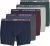 Jack & Jones OLIVER Trunks 5-Pack Dark Grey Melange - Herrenunterwäsche & bademode - Herrenunterwäsche & Bademode in großen Größen