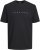 Jack & Jones STAR T-Shirt Black - Herren-T-shirts - Herren-T-Shirts in großen Größen