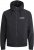 Jack & Jones RUSH SOLID Bomber Jacket with Hood Black - Herren jacken - Herren Jacken in großen Größen