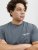 Jack & Jones Lington Crew Neck T-Shirt Grey - Herren-T-shirts - Herren-T-Shirts in großen Größen