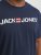 Jack & Jones Corp Logo Crew Neck T-Shirt Navy Blazer - Herren-T-shirts - Herren-T-Shirts in großen Größen