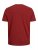 Jack & Jones JJELOGO TEE Red - Herren-T-shirts - Herren-T-Shirts in großen Größen