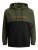 Jack & Jones JJEURBAN BLOCKING SWEAT Forest Green - Herren-sweater und -hoodies - Herren-Sweater und -Hoodies in großen Größen