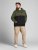 Jack & Jones JJEURBAN BLOCKING SWEAT Forest Green - Herren-sweater und -hoodies - Herren-Sweater und -Hoodies in großen Größen