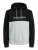 Jack & Jones JJEURBAN BLOCKING SWEAT Black - Herren-sweater und -hoodies - Herren-Sweater und -Hoodies in großen Größen