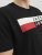 Jack & Jones CORP Logo T-Shirt Black/PLAY 4 - Herren-T-shirts - Herren-T-Shirts in großen Größen