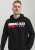 Jack & Jones CORP LOGO PLAY 4 Print Hoodie Black - Herren-sweater und -hoodies - Herren-Sweater und -Hoodies in großen Größen