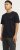 Jack & Jones CORP Logo T-Shirt Black w Small Black Print - Herren-T-shirts - Herren-T-Shirts in großen Größen