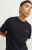 Jack & Jones CORP Logo T-Shirt Black w Small Black Print - Herren-T-shirts - Herren-T-Shirts in großen Größen