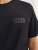 Jack & Jones CORP Logo T-Shirt Black w Small Black Print - Herren-T-shirts - Herren-T-Shirts in großen Größen