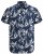 Jack & Jones JORCRAYON AOP Shirt Navy - Herrenhemden - Herrenhemden in großen Größen