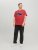 Jack & Jones JORJOSHUA T-shirt Red - Herren-T-shirts - Herren-T-Shirts in großen Größen