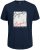 Jack & Jones JORJOSHUA T-shirt Navy - Herren-T-shirts - Herren-T-Shirts in großen Größen