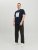 Jack & Jones JORJOSHUA T-shirt Navy - Herren-T-shirts - Herren-T-Shirts in großen Größen