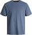 Jack & Jones PAULOS T-Shirt Denim Blue - Herren-T-shirts - Herren-T-Shirts in großen Größen