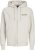 Jack & Jones ESTERBRO Zip Hoodie Light Grey - Herren-sweater und -hoodies - Herren-Sweater und -Hoodies in großen Größen
