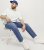 Jack & Jones GLENN ORIGINAL MF 071 Jeans Blue Denim - Herren-jeans & -hosen - Herren-Jeans & -Hosen in großen Größen