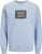 Jack & Jones HUDSON Sweatshirt Chambray Blue - Herren-sweater und -hoodies - Herren-Sweater und -Hoodies in großen Größen