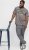 Jack & Jones GLENN ORIGINAL SQ 703 Grey Denim - Herren-jeans & -hosen - Herren-Jeans & -Hosen in großen Größen