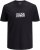 Jack & Jones Tarmac Branding Crew Neck T-Shirt Black - Herren-T-shirts - Herren-T-Shirts in großen Größen