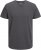 Jack & Jones ORGANIC T-Shirt Dark Grey Melange - Herren-T-shirts - Herren-T-Shirts in großen Größen