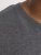 Jack & Jones ORGANIC T-Shirt Dark Grey Melange - Herren-T-shirts - Herren-T-Shirts in großen Größen