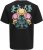 Jack & Jones Dreams Front & Back Print Crew Neck T-Shirt Black - Herren-T-shirts - Herren-T-Shirts in großen Größen