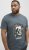 Jack & Jones Anatomy Skull Crew Neck T-Shirt Grey - Herren-T-Shirts in großen Größen - Herren-T-Shirts in großen Größen
