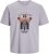 Jack & Jones Anatomy Skull Crew Neck T-Shirt Violet - Herren-T-Shirts in großen Größen - Herren-T-Shirts in großen Größen